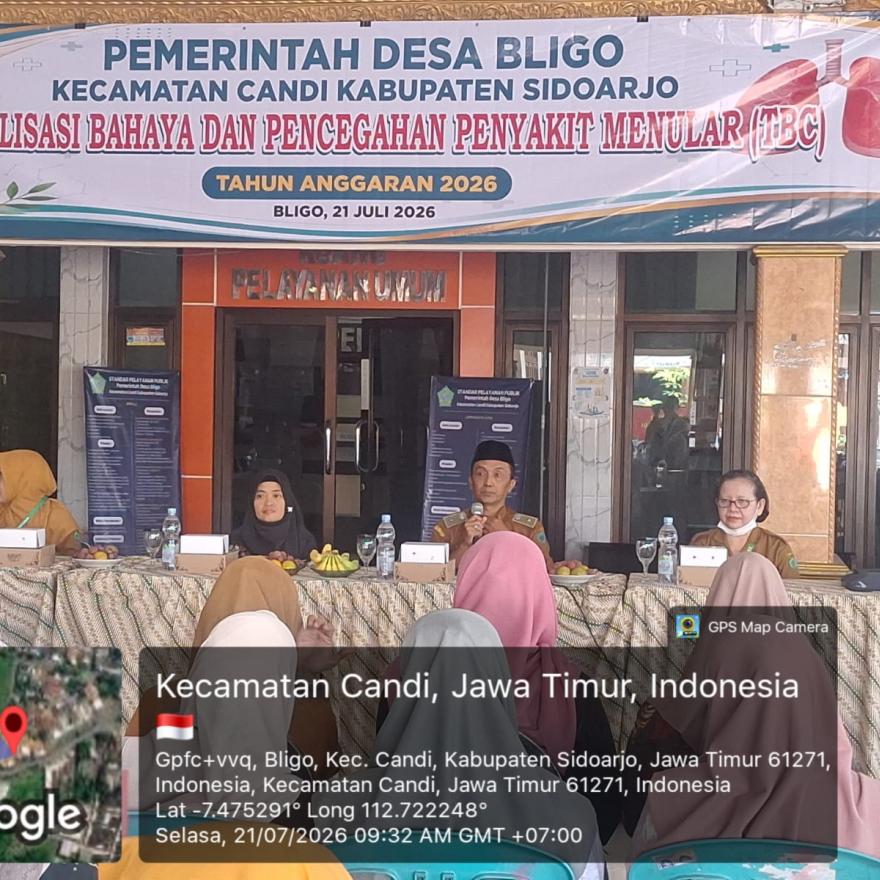 SOSIALISASI BAHAYA & PENCEGAHAN PENYAKIT MENULAR (TBC)